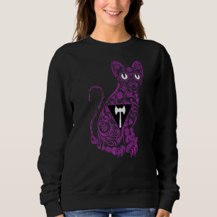 Cat Sugar Skull Lgbt Q Cute Lesbisk Pride Col T Shirt