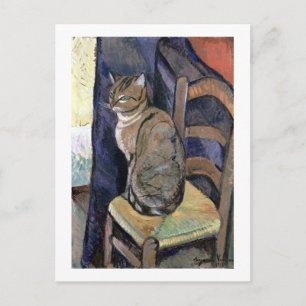 Cat, Suzanne Valadon Vykort
