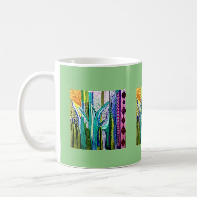 Cat svan kaffemugg (Vänster)