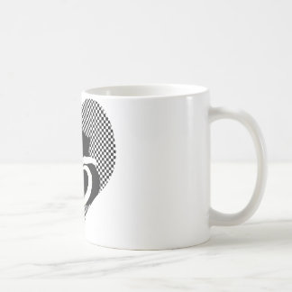 CAT svan - svartvit kärlek Kaffemugg