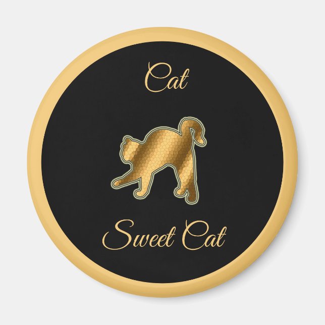 Cat Sweet Cat Magnet (Framsidan)
