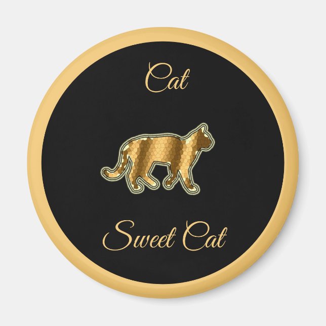 Cat Sweet Cat Magnet (Framsidan)