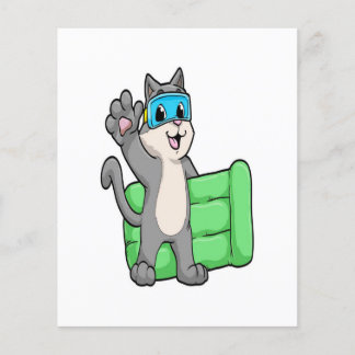 Cat Swimming Goggles Lilo Flygblad