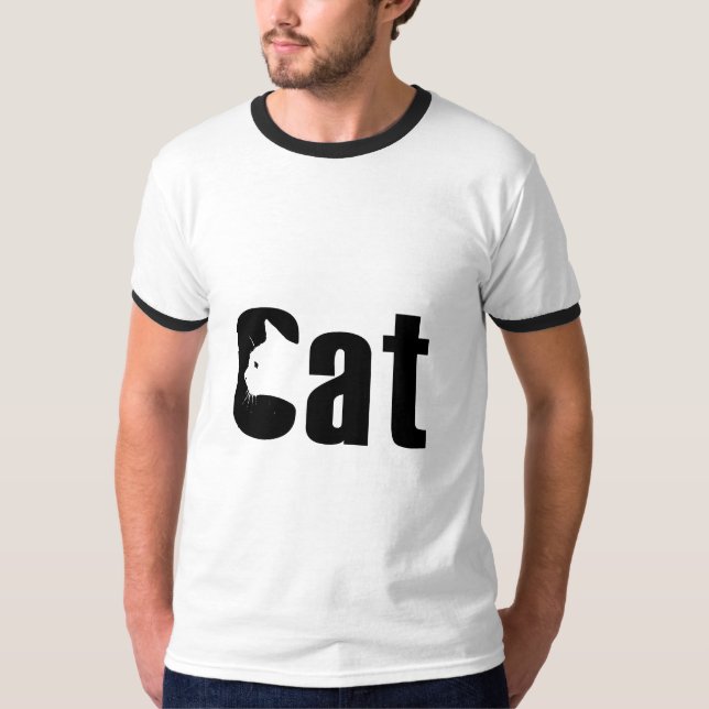 cat t shirt (Framsida)