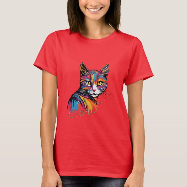 CAT T SHIRT (Framsida)