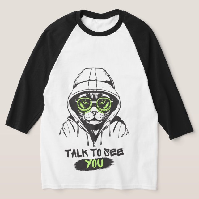 CAT T-SHIRT (Laydown)