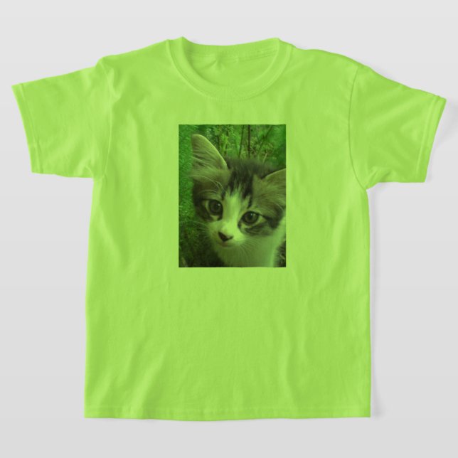 Cat T-Shirt for Girls (Laydown)