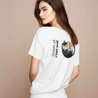 Cat T-Shirt | Personlig Gift för Cat Lovers