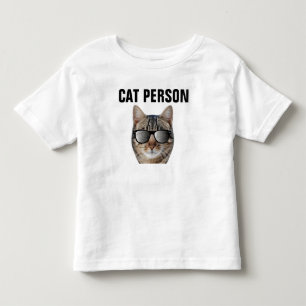 Cat T-shirts, Kids, CAT PERSON Tee Shirt