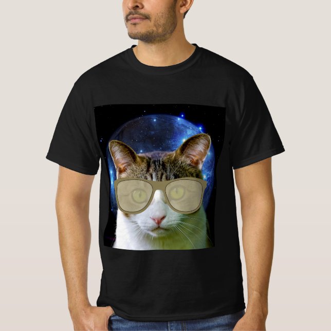 CAT T-shirts SPACE CAT (Framsida)