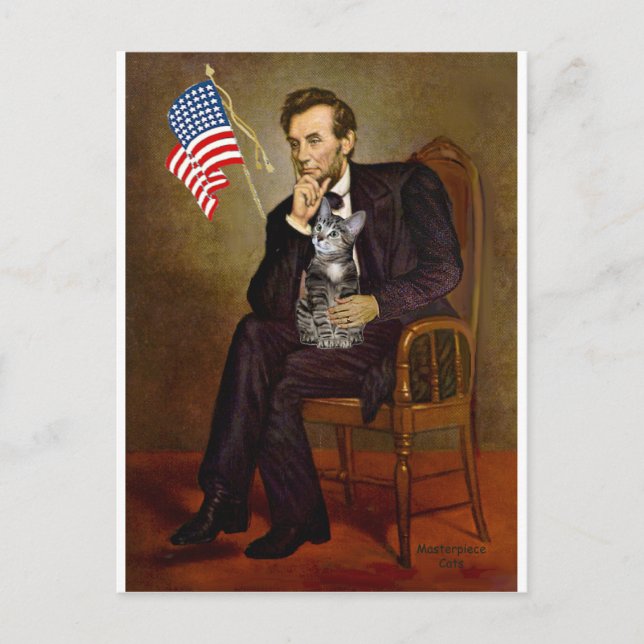 CAT (Tabby2) - Lincoln Vykort (Framsida)