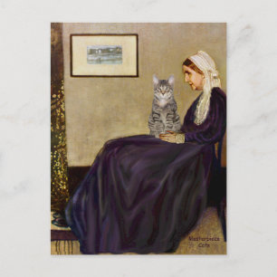 CAT (Tabby 1) - Whistlers Mor Vykort