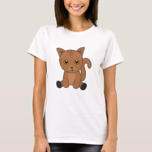 Cat Tabby Cute Cats Päls Nose Kittens T Shirt