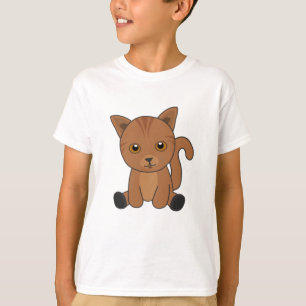 Cat Tabby Cute Cats Päls Nose Kittens T Shirt