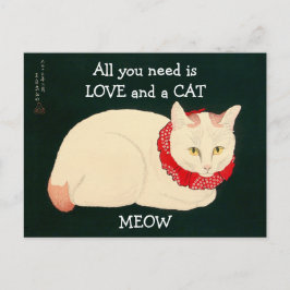 Cat Tama Vykort