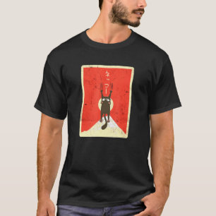 Cat Tårar Scenery Mt Fuji Distress Stil Japanes T Shirt