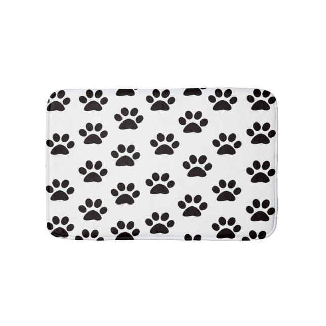 Cat Tass avtryck Bath Mat Badrumsmatta (Framsidan)