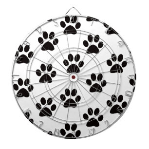 Cat Tass avtryck Dart Board Darttavla