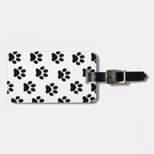 Cat Tass avtryck Luggage Tag Bagagebricka
