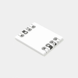 Cat Tass Post-it Block