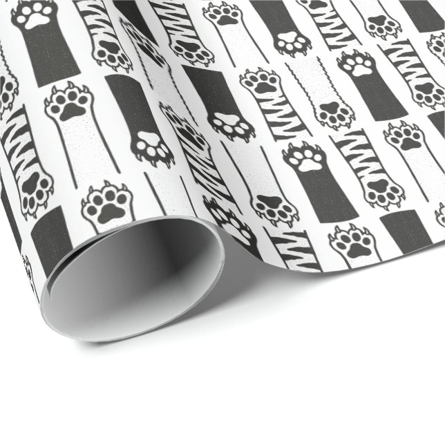 Cat Tass Presentpapper (Rullad Hörn)