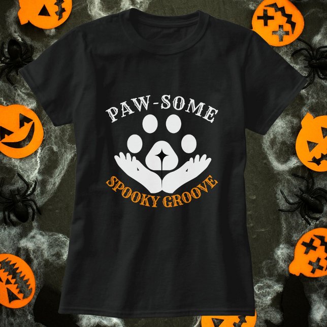 Cat Tass-taloky Groove Modern personalize Hallowee T Shirt (Skapare uppladdad)