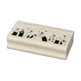 Cat Tassar och Hearts Stämpel