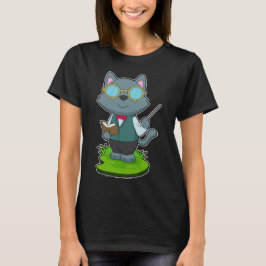 Cat Teacher Pekinter T Shirt