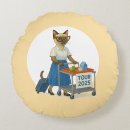 Cat teacher retirement 2025 for cat lovers rund kudde