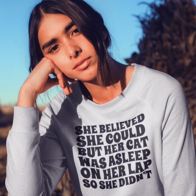CAT TEES HON TRODDE ATT HON KUNDE FUNNY T-Shirt (Skapare uppladdad)