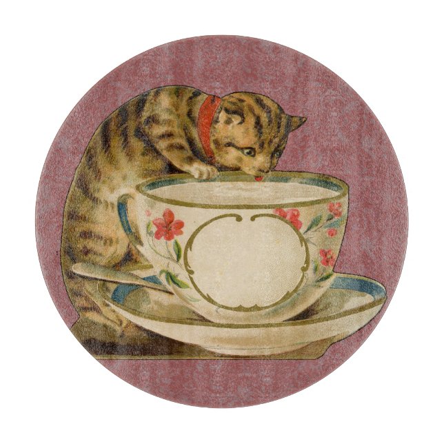 Cat Tekopp Cute Cute Vintage Victorian (Framsidan)