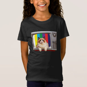 Cat Television Cat Lovers, TV-vaktare T Shirt