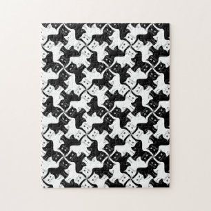 Cat Tessellation Puzzle Pussel