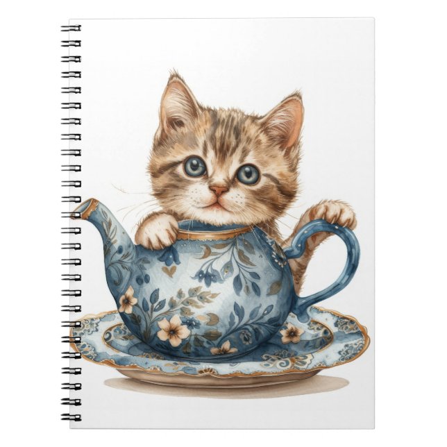 Cat-Thated Notebook Anteckningsbok (Framsidan)