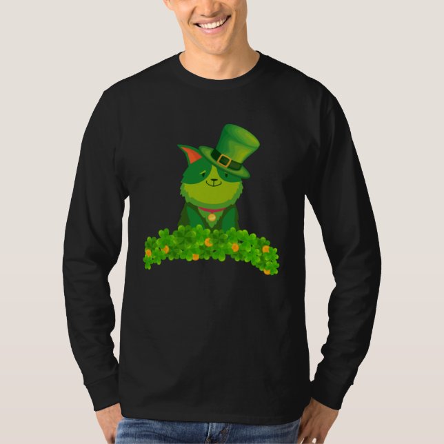 Cat The Ultimate Guide to Celebrating St Patrick s T Shirt (Framsida)