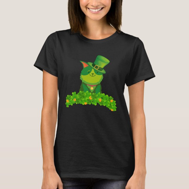 Cat The Ultimate Guide to Celebrating St Patrick s T Shirt (Framsida)