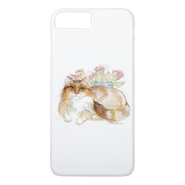 Cat Thoughts på iphone case Case-Mate iPhone Skal (Baksida)