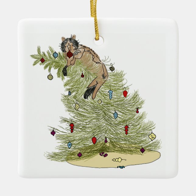 CAT TREE ORNAMENT  (Framsida)