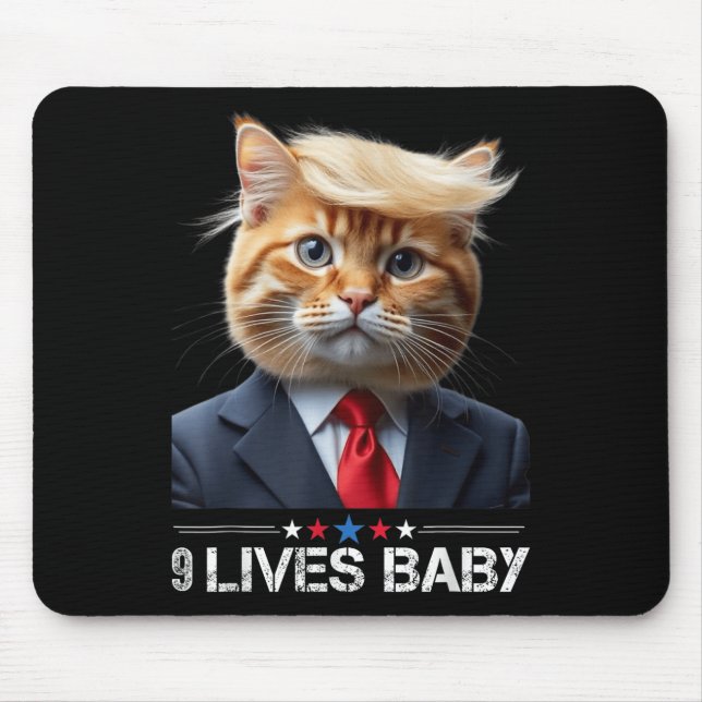 Cat Trump 9 Lives Baby Musmatta (Framsidan)