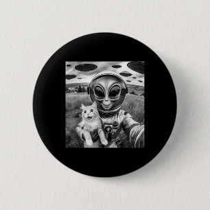 Cat Ufo Selfie Cat Alien Abduction Funny Cat Gifts Knapp
