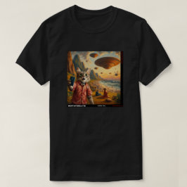 Cat UFO Selfie: Gift från kattens nummer 09 T Shirt