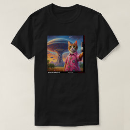 Cat UFO Selfie: Gift från kattens nummer 11 T Shirt