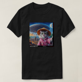 Cat UFO Selfie: Gift från Kitten #02 T Shirt