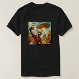 Cat UFO Selfie: Gift från Kitten #03 T-Shirt
