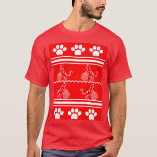 Cat Ugly Christmas Sweater T Shirt