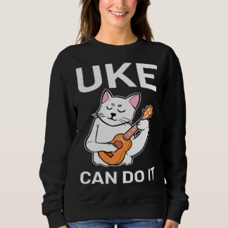 Cat Ukulele Uke Can Do It T Shirt
