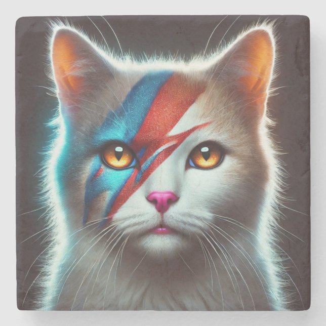 Cat underlägg! stenunderlägg (Framsidan)