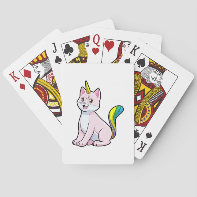 Cat Unicorn Casinokort (Baksidan)