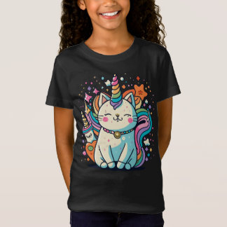 Cat Unicorn Cute Kawaii TShirt T Shirt