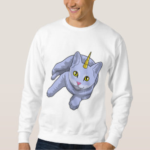 Cat Unicorn Lång Ärmad Tröja